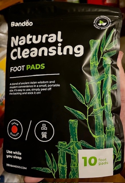 Bandoo Natural Cleansing FOOT PADS - Japan Quality - 10 Treatments - NEW