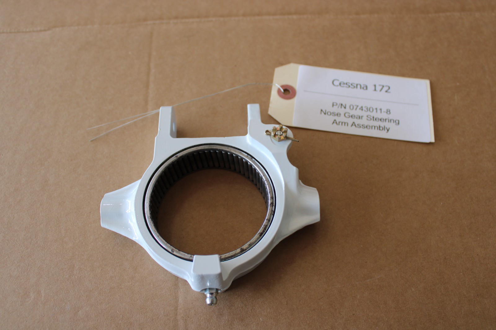 Cessna 172 0743011-8 Nose Gear Steering Arm Assembly