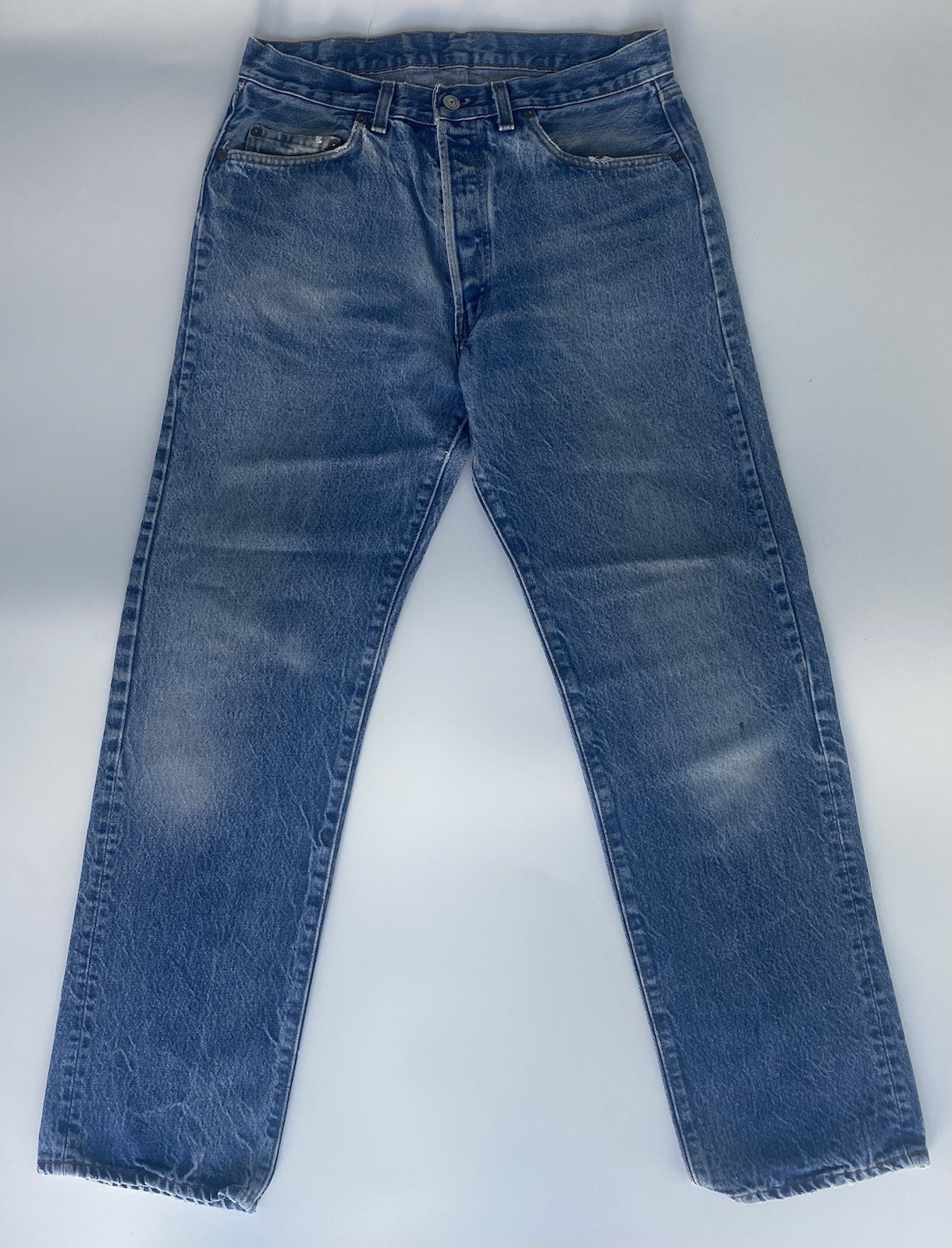 LEVI\'S 501 1980\'s USA MADE TRANSITIONAL VINTAGE JEANS SIZE 35-34 LEVI\'S 501 1980\'s USA MADE TRANSITIONAL VINTAGE JEANS SIZE 35-34