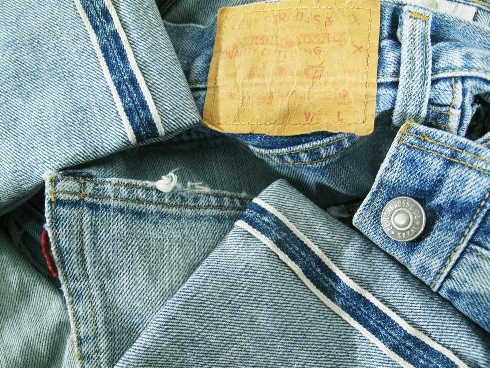HOT VTG 1971 REPRO LVC Men LEVI\'S 501 BIG E SELVEDGE JP Jeans 34 x36 (Fit 30x33)