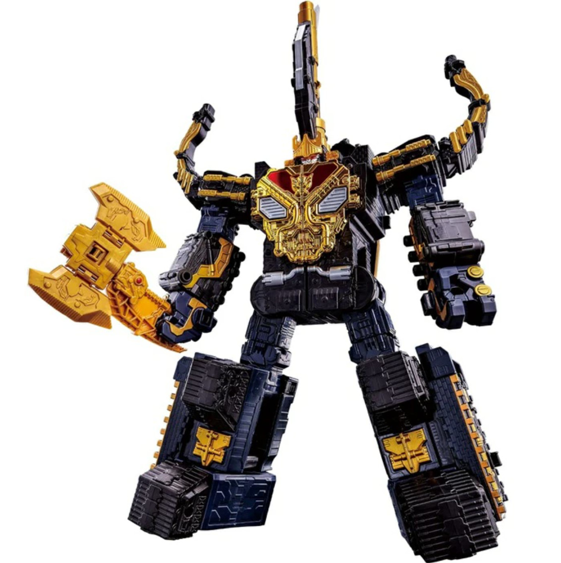 Ohsama Sentai KingOhger DX King Caucasus Kabuto Guardian Weapon Hercules Set