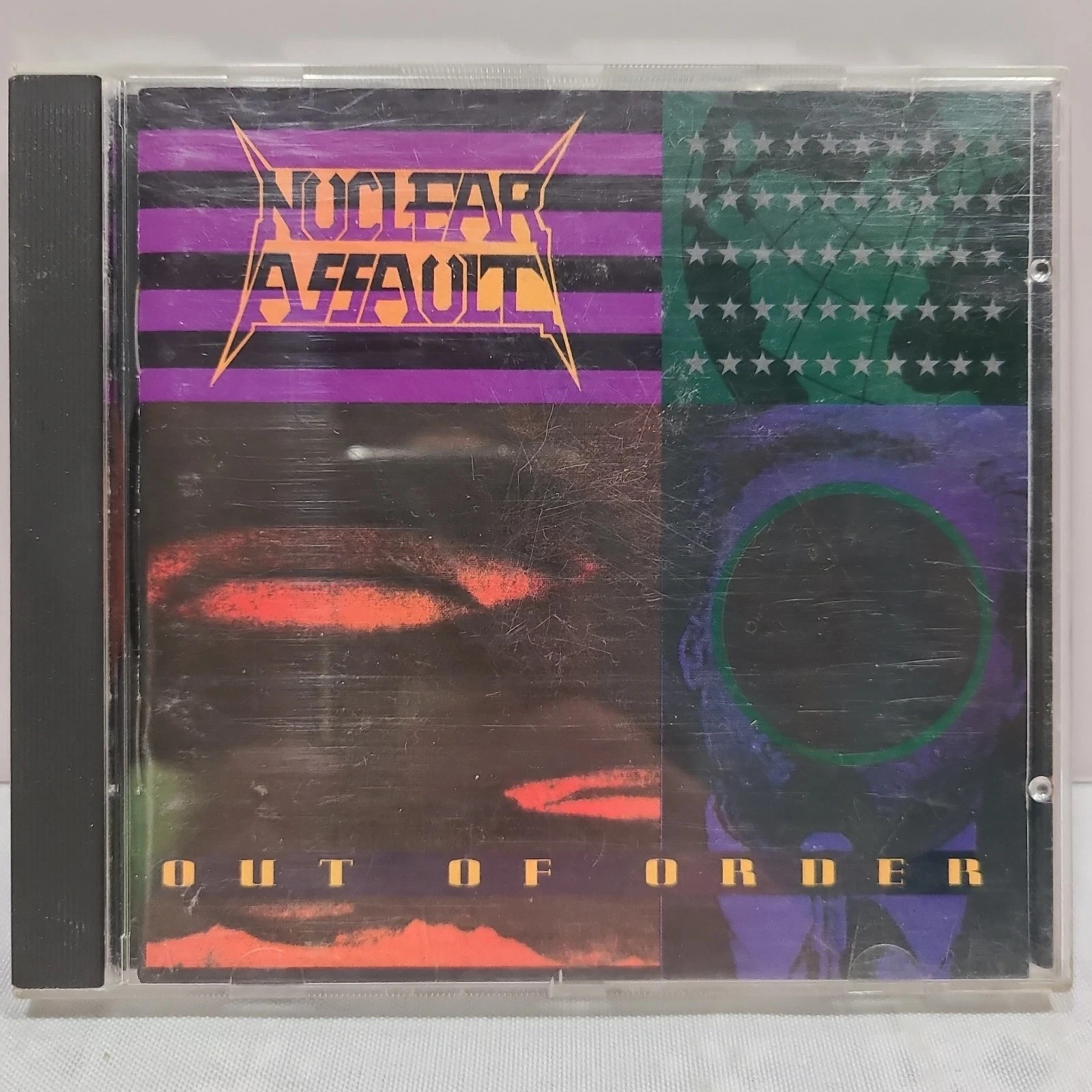 Nuclear Assault - Out of Order (cd 1991 IRS Records) Heavy Death Thrash Metal