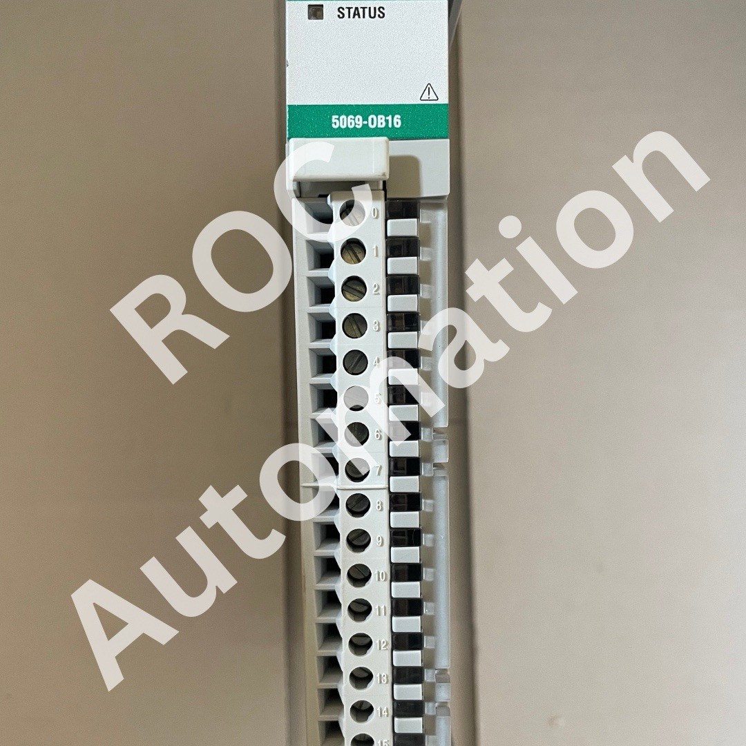 Surplus Pre-owned Allen Bradley 5069-OB16 /B Compact 5000 DC 16-Point Output Mod