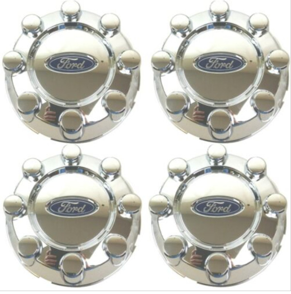 4pcs C3693R Ford F-250, F-350 SRW Chrome Center Cap NO Hole #7C3Z1130AA