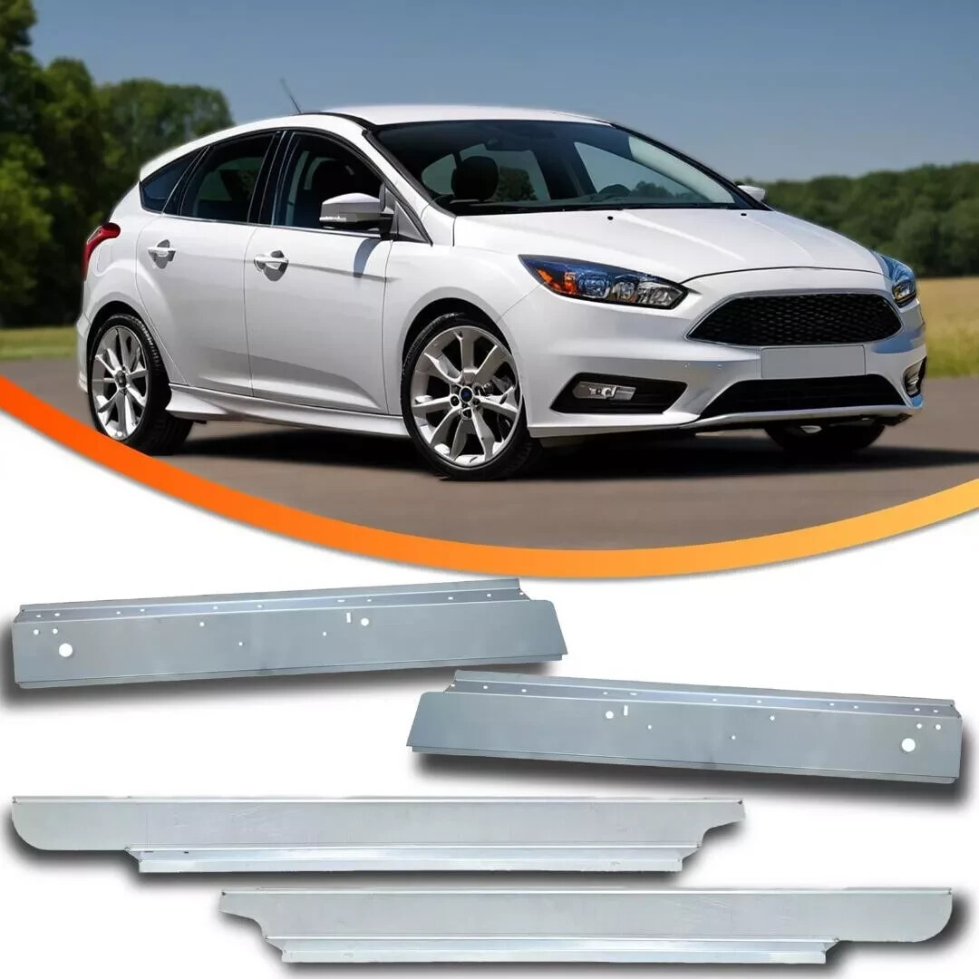 2012-2018 Ford Focus Inner & Outer Rocker Panels 4PC Kit New