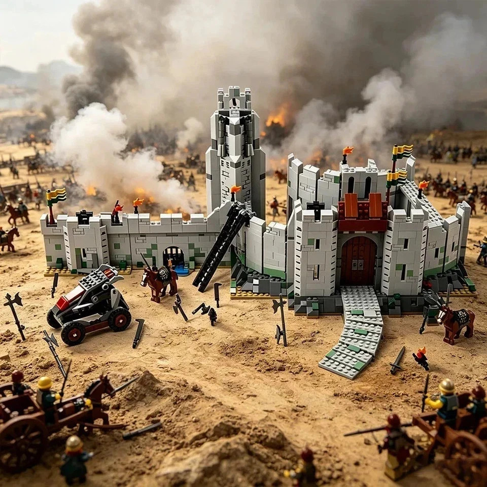 New 9474 The Lord of the Rings: The Battle of Helm\'s Deep 1368 PCS New 9474 The Lord of the Rings: The Battle of Helm\'s Deep 1368 PCS