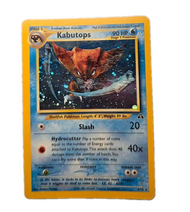 Kabutops 6/75 Neo Discovery Holo Kabutops 6/75 Neo Discovery Holo