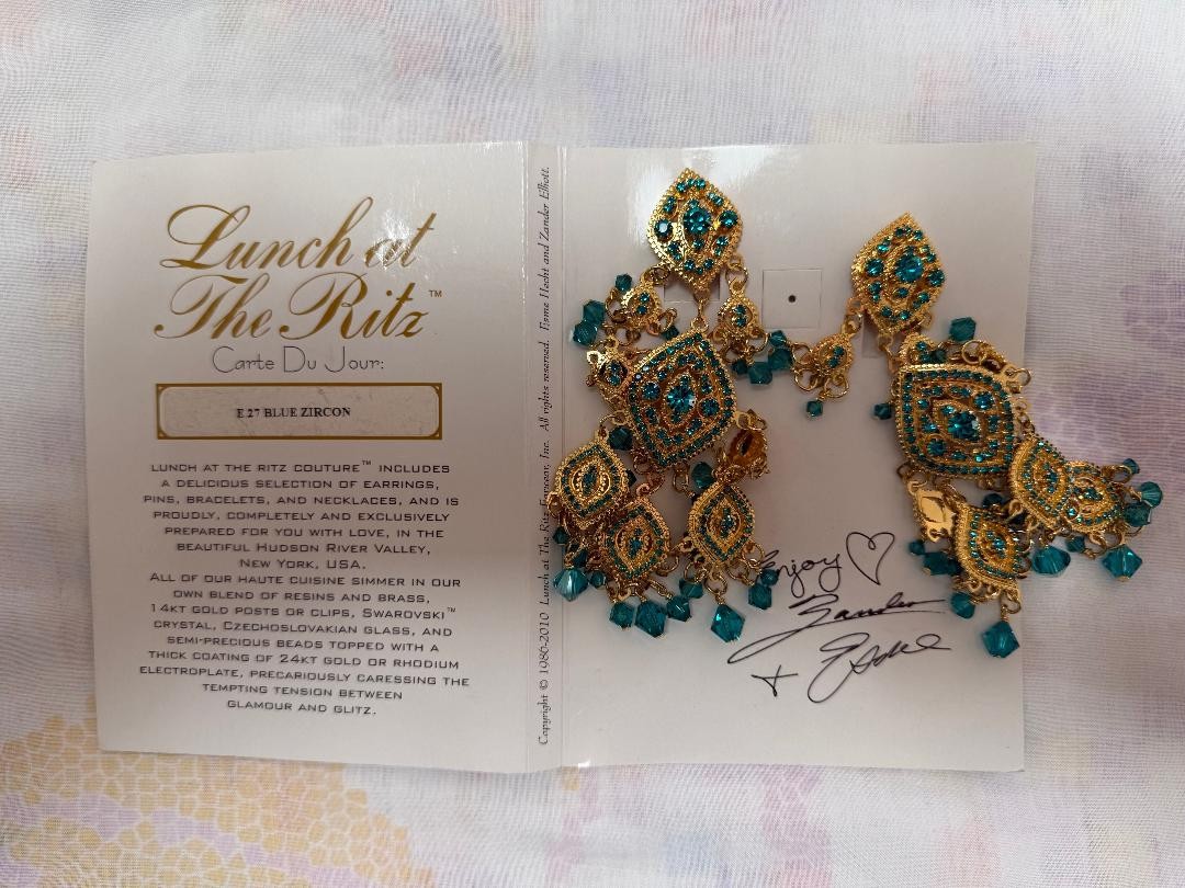 NEW LOW PRICE lunch at the ritz jewelry BUNDLE vintage/pristine RARE