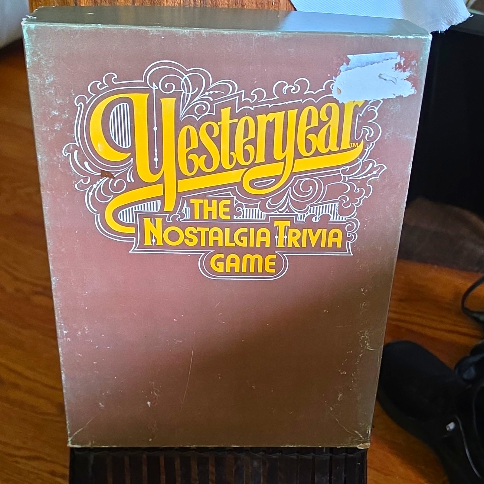 Vintage 1973 Yesteryear Nostalgia Trivia Board Game Skor-Mor Original Box