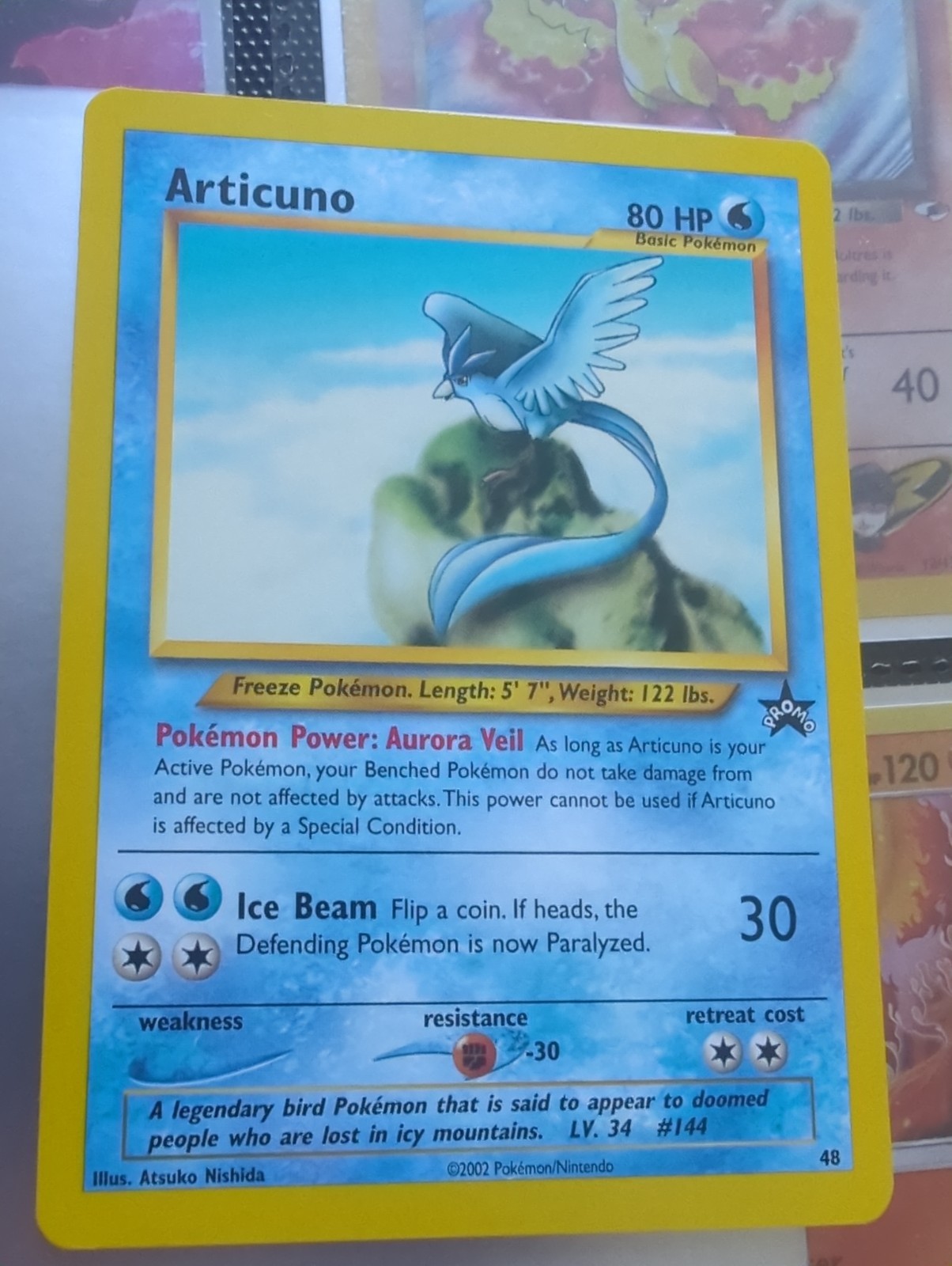 Articuno 48/53 Wotc Promo Regular