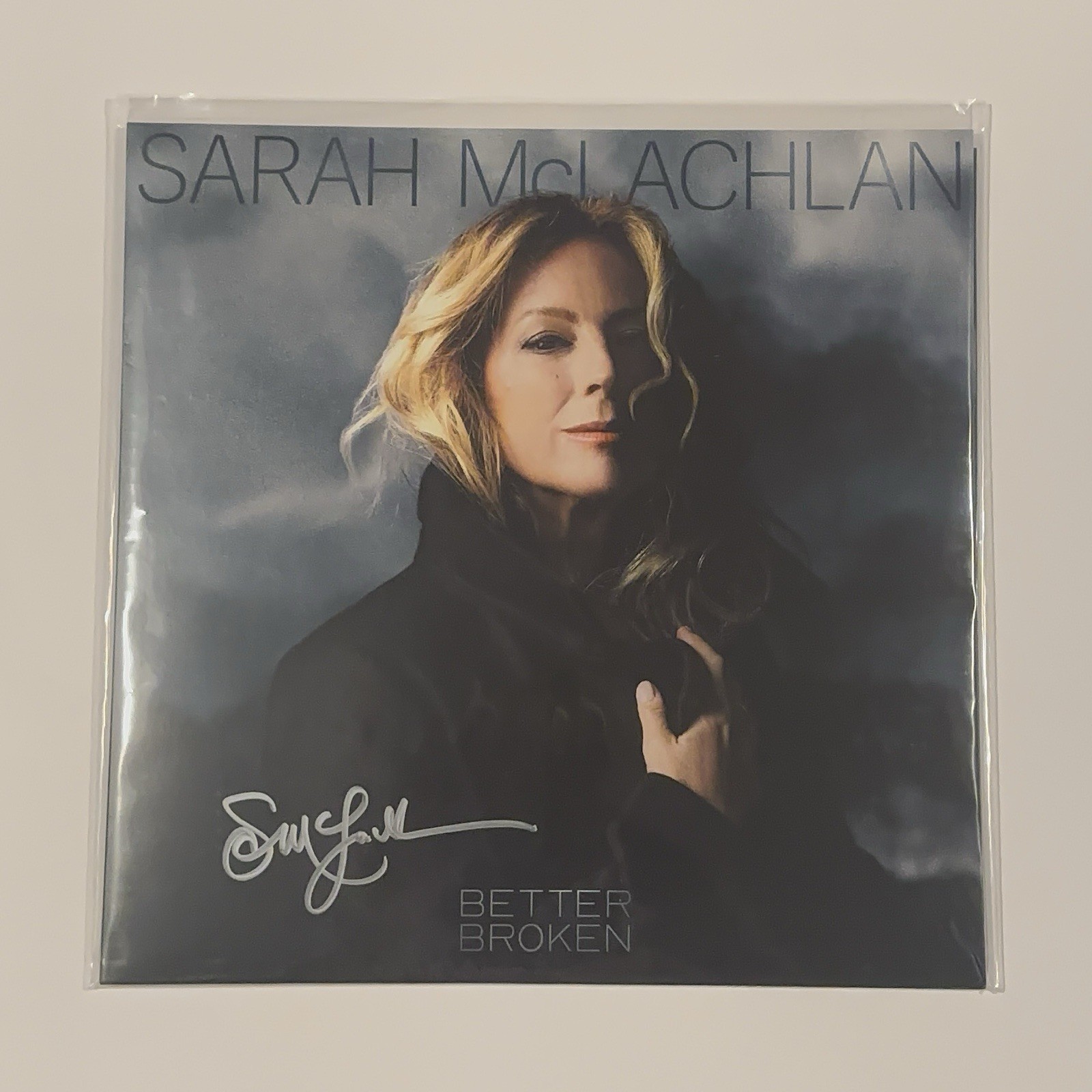 Sarah McLachlan Better Broken LP Vinyl Signed Front Cover Rare