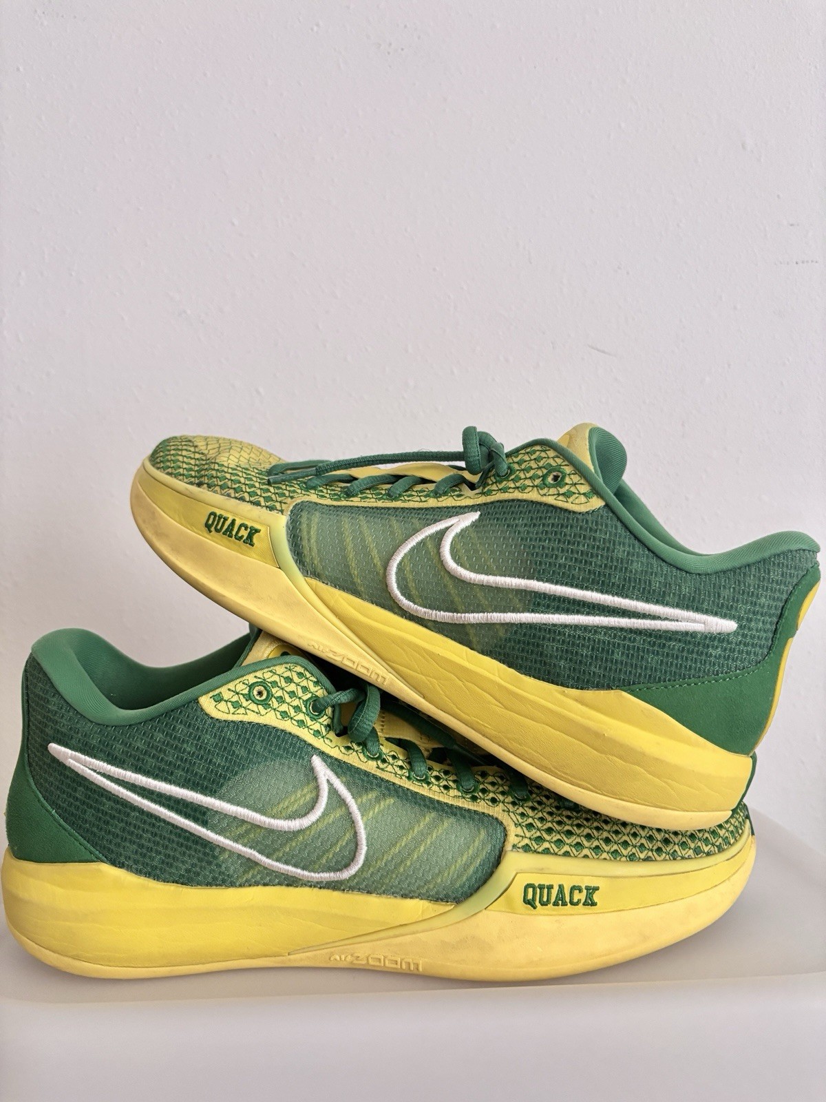 Size 10.5M/12W Nike Sabrina 1 Oregon PE Unisex Basketball Shoes Size 10.5M/12W Nike Sabrina 1 Oregon PE Unisex Basketball Shoes
