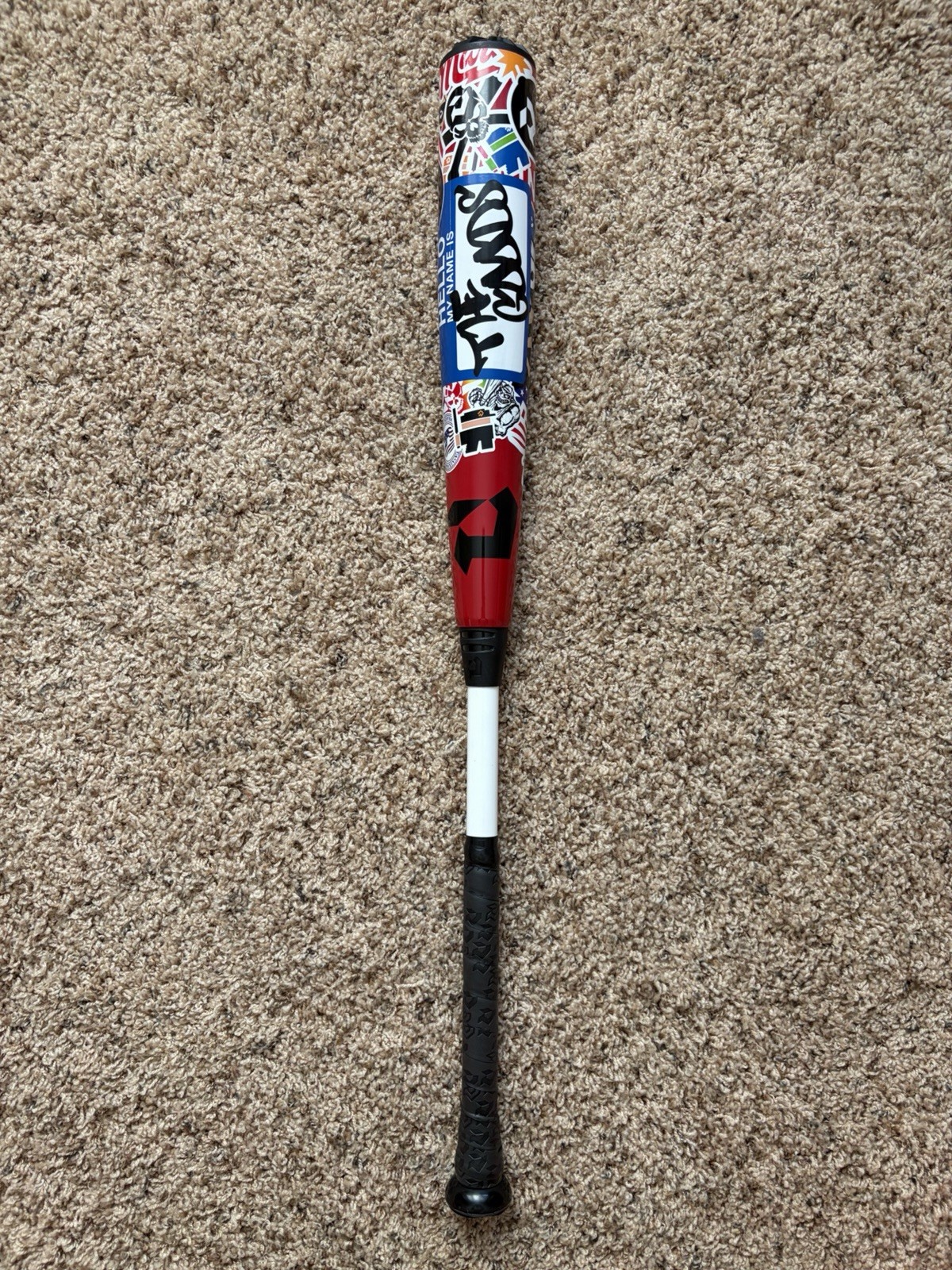 Demarini The Goods 2-piece 2026 Sticker Bomb BBCOR 31/28 (-3) - hardly used