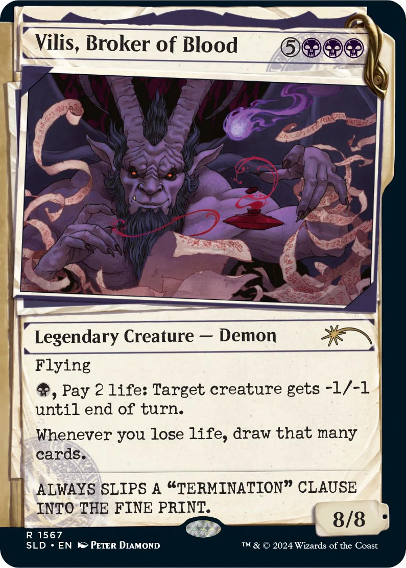 Vilis, Broker of Blood [Secret Lair Drop Series] Near Mint MTG