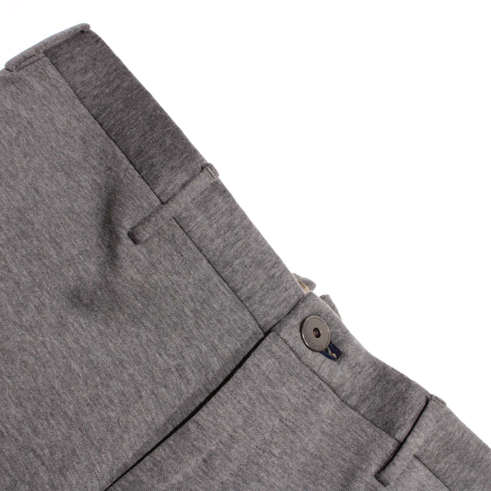 Incotex NWT Chinos / Casual Pants Size 48 (32 US) in Gray Melange Cotton Blend