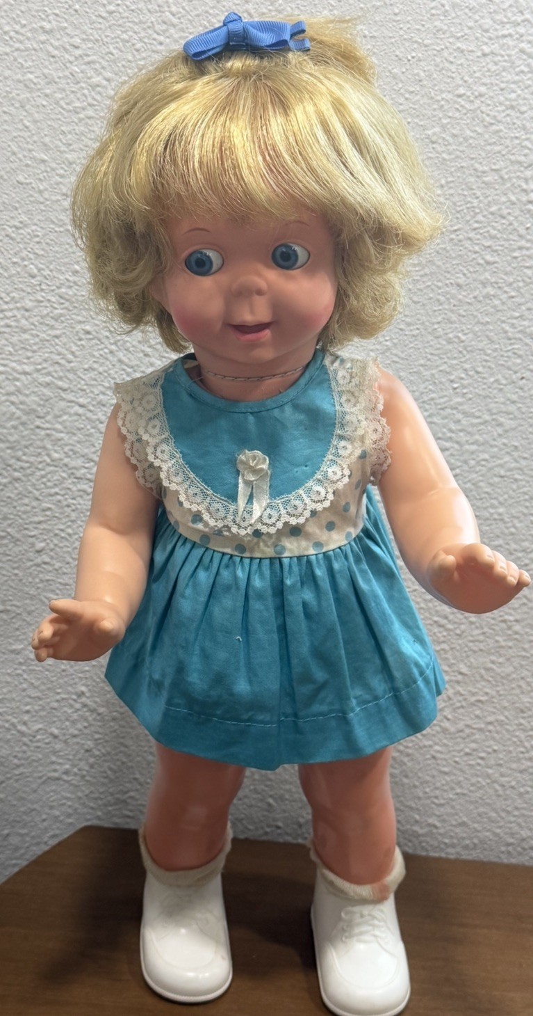 Vintage 1967 MATTEL BABY WALK \'N SEE DOLL WALKS -WORKS .HTF First Steps Vintage 1967 MATTEL BABY WALK \'N SEE DOLL WALKS -WORKS .HTF First Steps