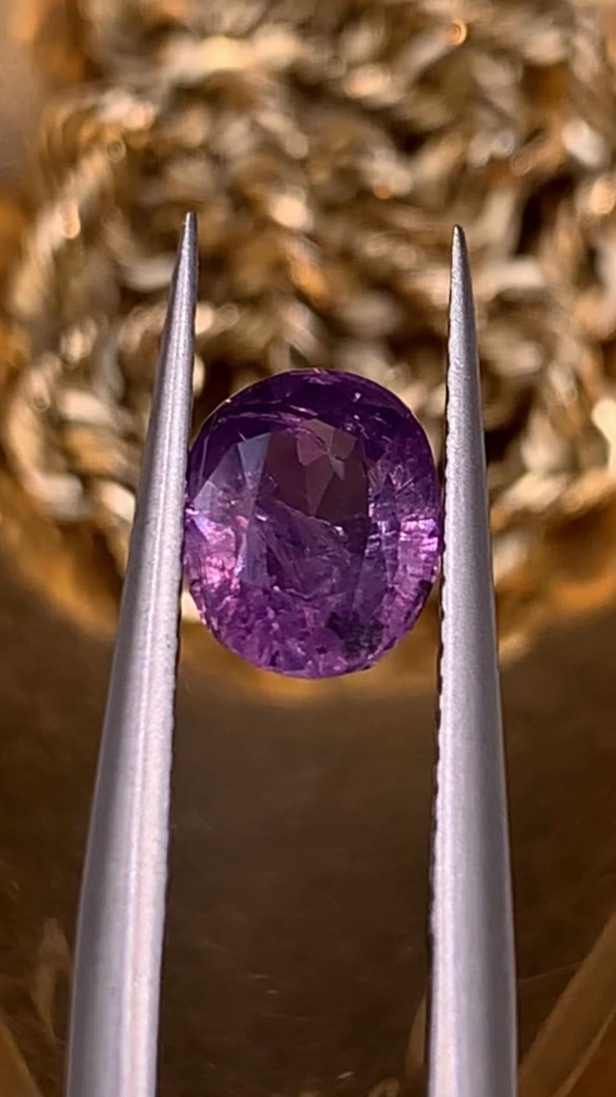 1.18Ct Natural Unheated Rare Pink Kashmir Sapphire