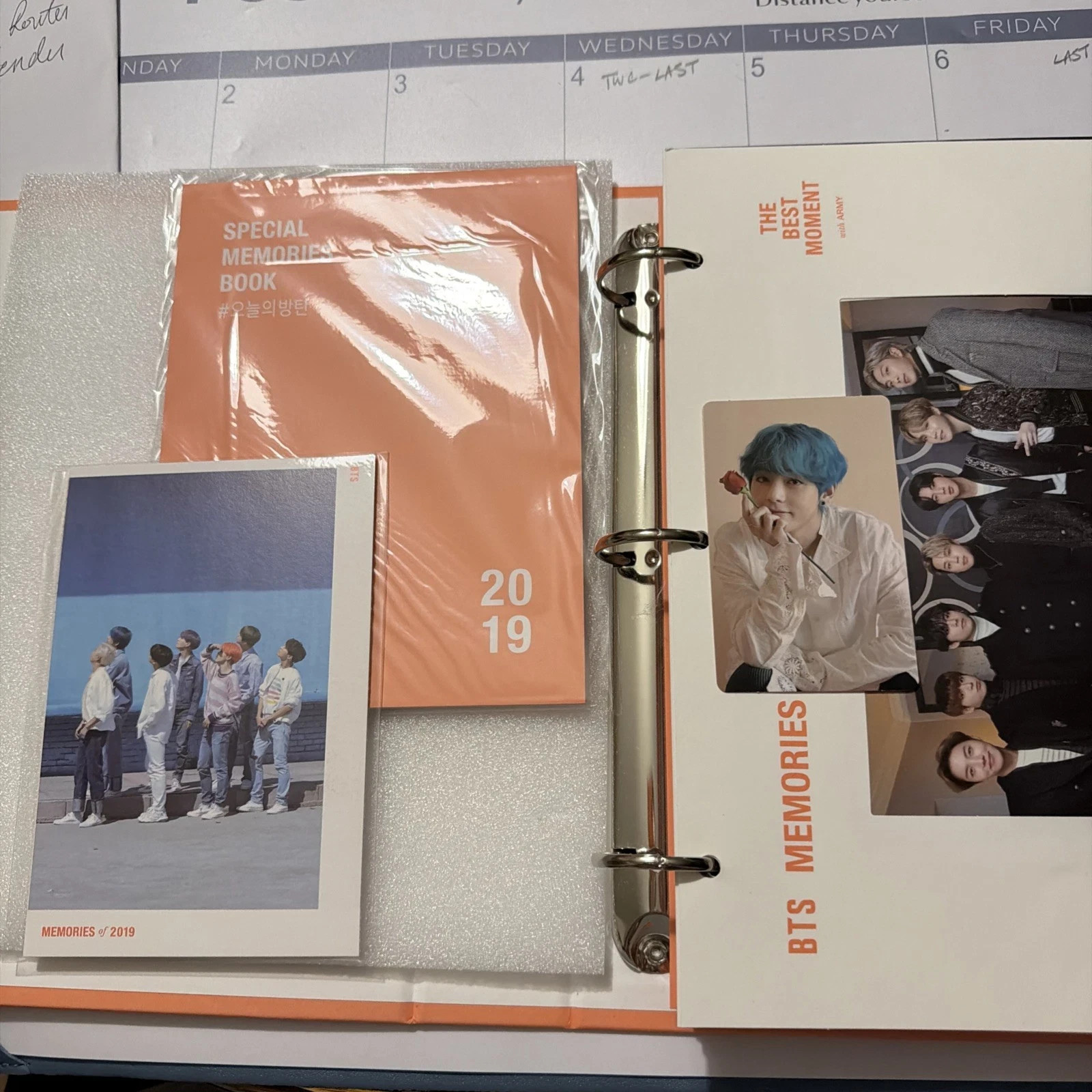 BTS Memories of 2019 – with Taehyung / V Photocard – DVD Version