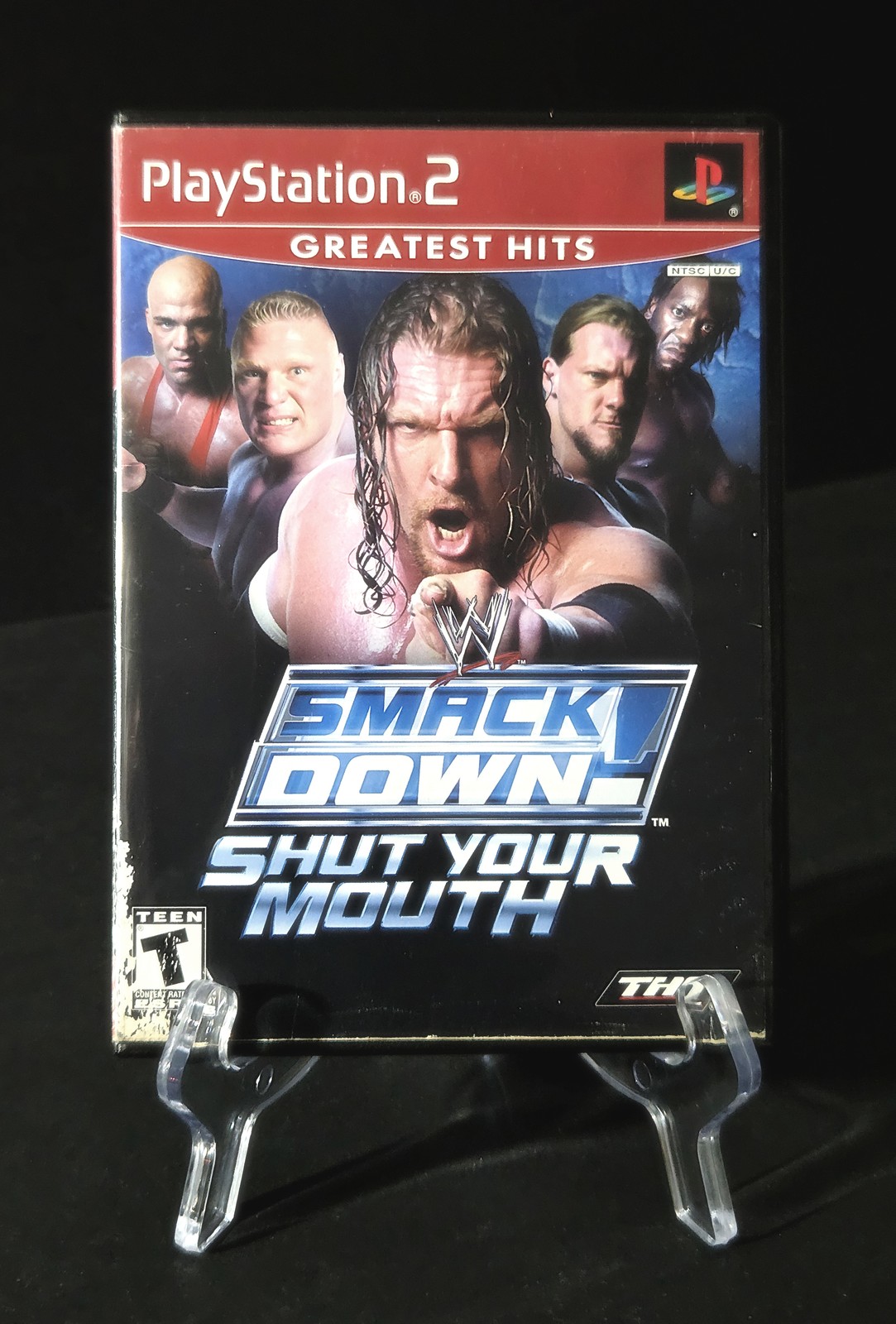 WWE Smackdown Shut Your Mouth PS2 PlayStation 2 Greatest Hits THQ Wrestling VG WWE Smackdown Shut Your Mouth PS2 PlayStation 2 Greatest Hits THQ Wrestling VG
