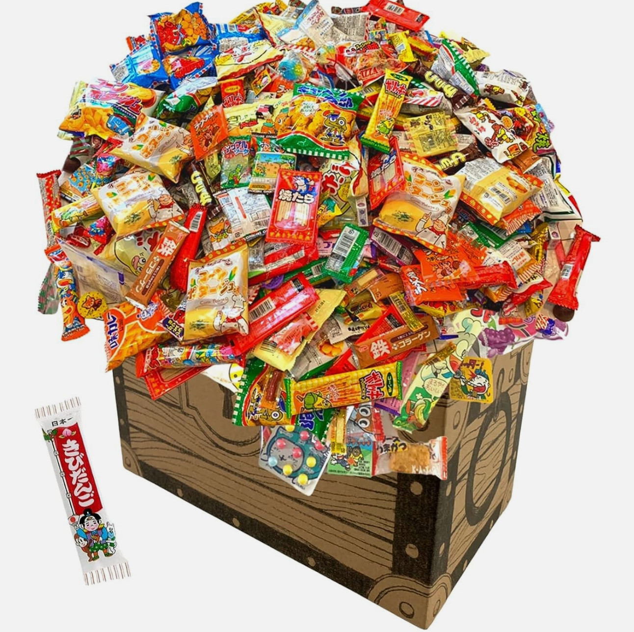Japanese Dagashi Large Lot Treat Candy Snack Box 100pieces Specialty Items