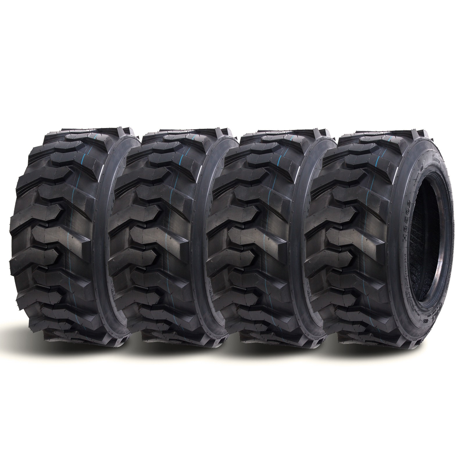 4pcs 10-16.5 12-16.5 Skid Steer Tires 12x16.5 10x16.5 Industrial SKS Heavy Duty