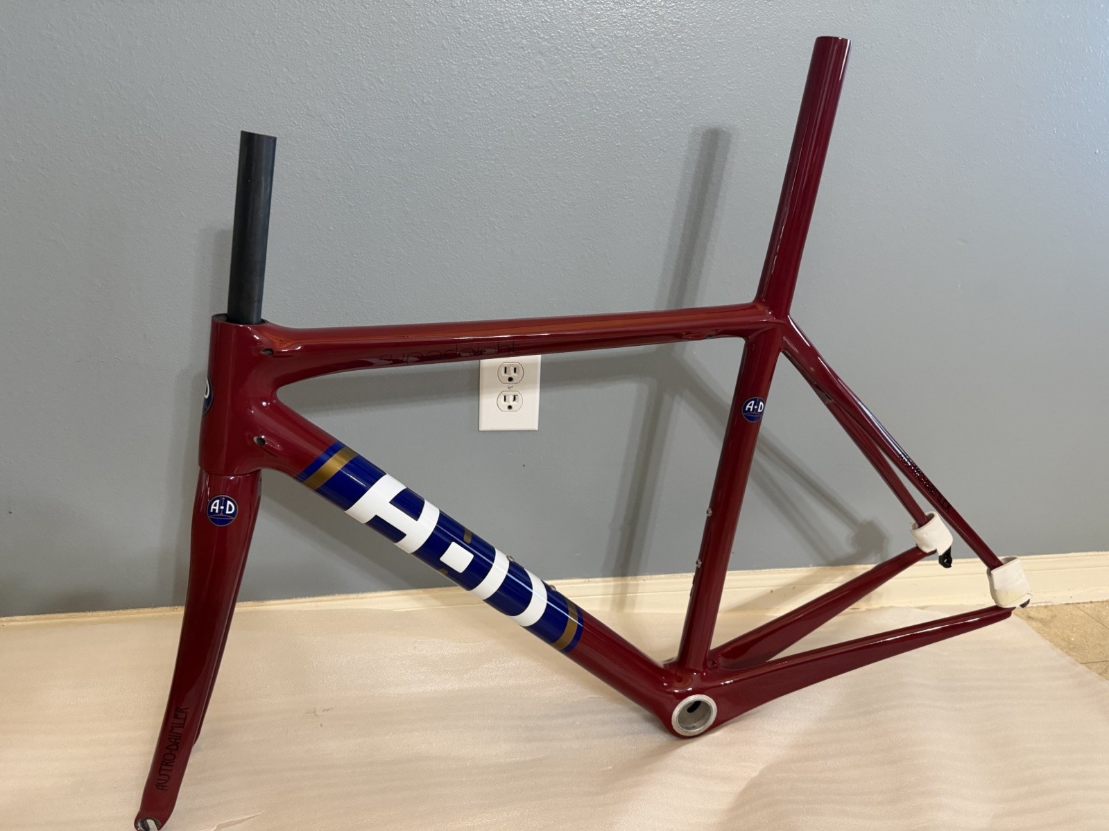 A-D Superleicht Carbon Limited ISP - Road Frame size 53, Rim brake NEW