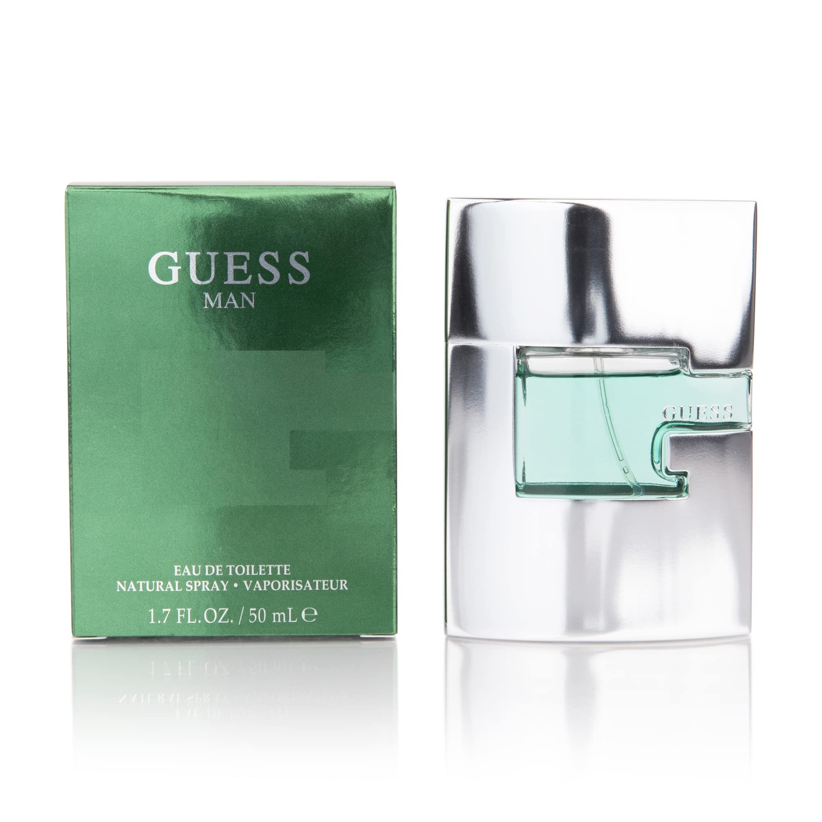 Guess Man Eau de Toilette Cologne Spray For Men, 1.7 Fl. Oz. Guess Man Eau de Toilette Cologne Spray For Men, 1.7 Fl. Oz.