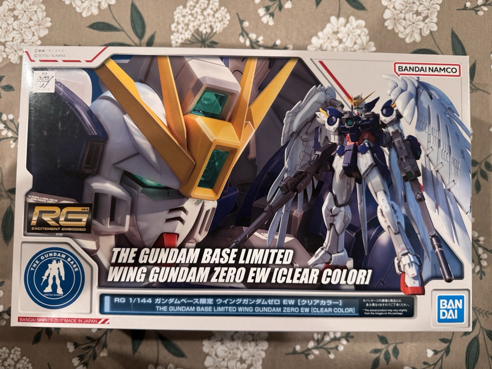P-Bandai RG Wing Zero EW Clear Color Ver. Gundam Base Limited Edition 1/144