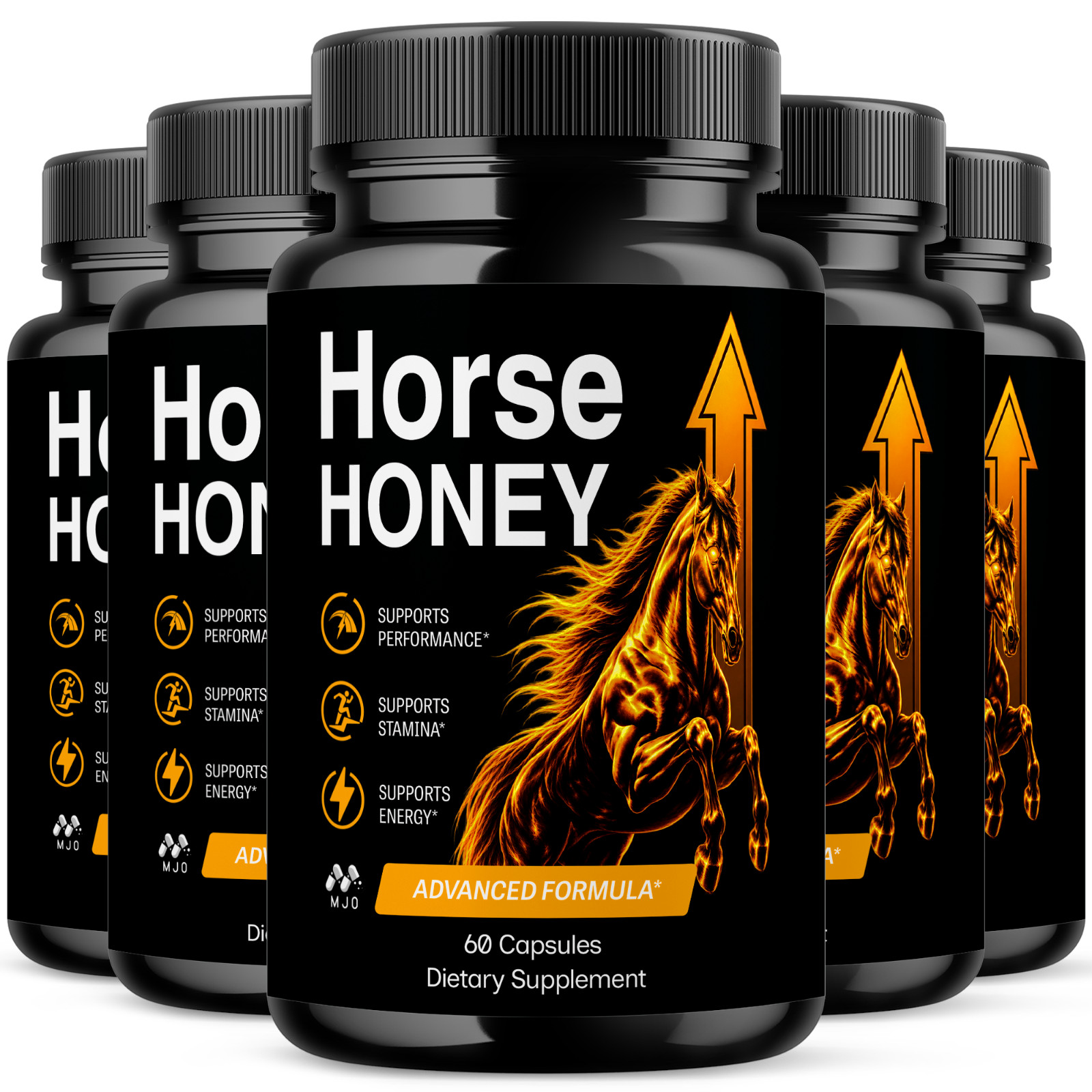 Horse Honey Advanced Male Health & Performance Support Supplement 300 Capsules
