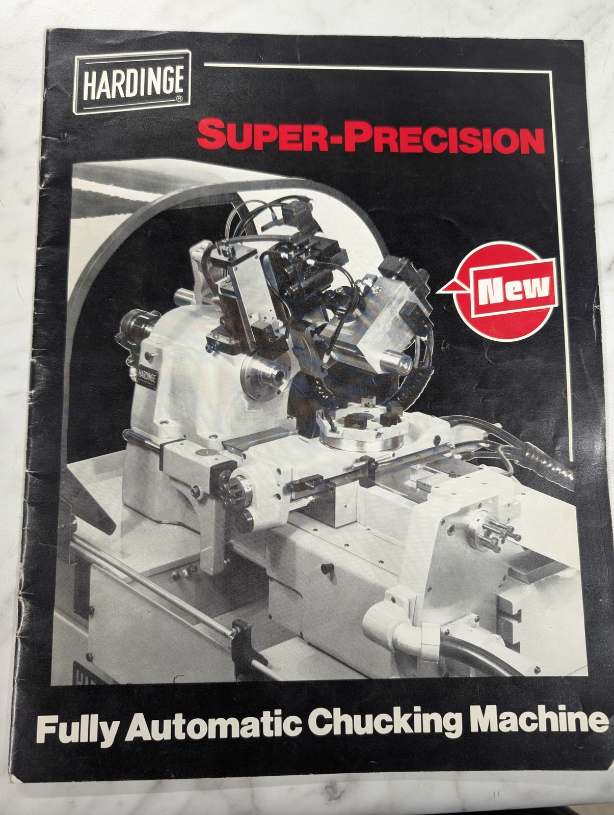 HARDINGE SUPER PRECISION FULLY AUTOMATIC CHUCKING MACHINE SALES BROCHURE HARDINGE SUPER PRECISION FULLY AUTOMATIC CHUCKING MACHINE SALES BROCHURE