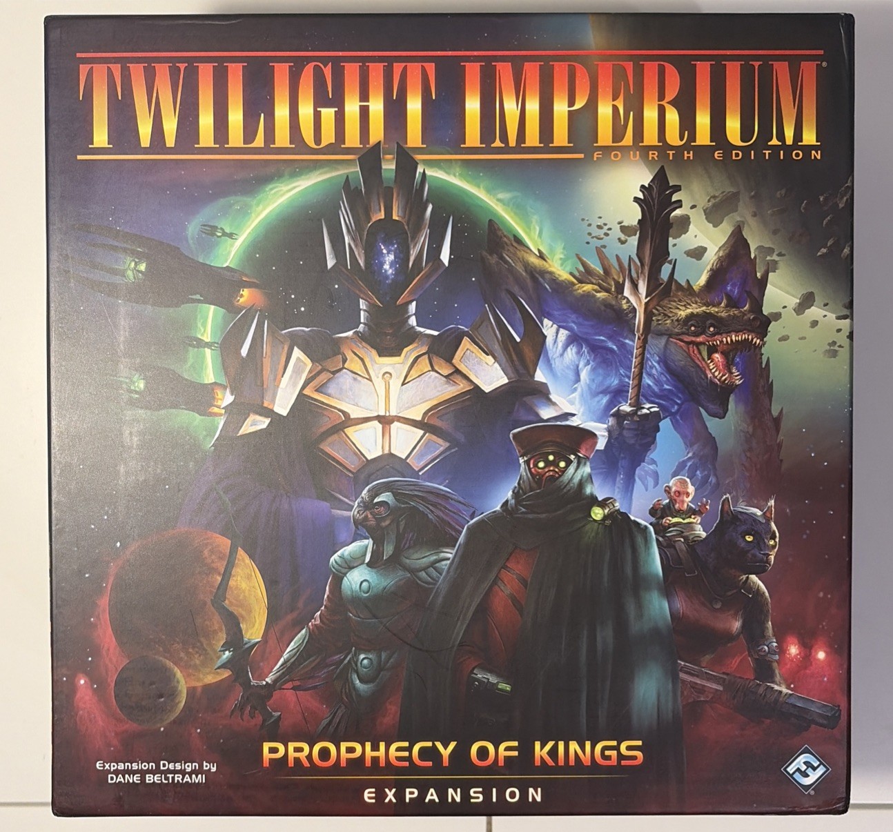 ~Twilight Imperium 4th Edition PROPHECY of KINGS Expansion FFG TI10 OOP~ ~Twilight Imperium 4th Edition PROPHECY of KINGS Expansion FFG TI10 OOP~