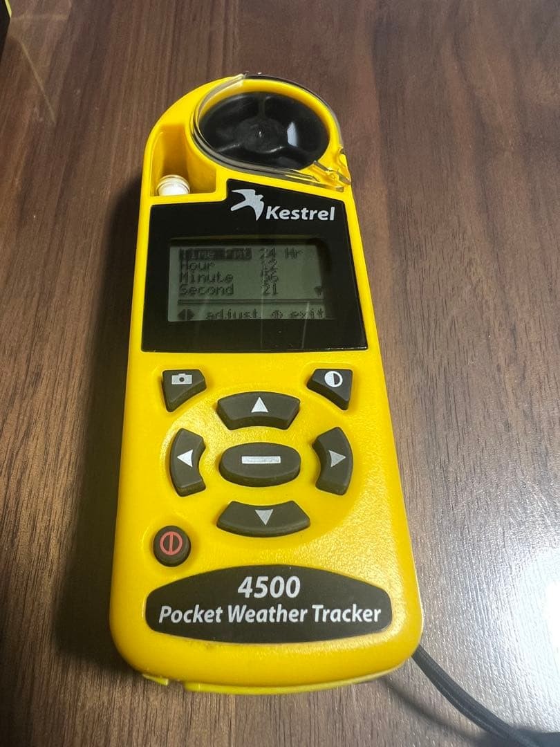 Kestrel 4500 Pocket Weather Tracker Wind Meter Yellow