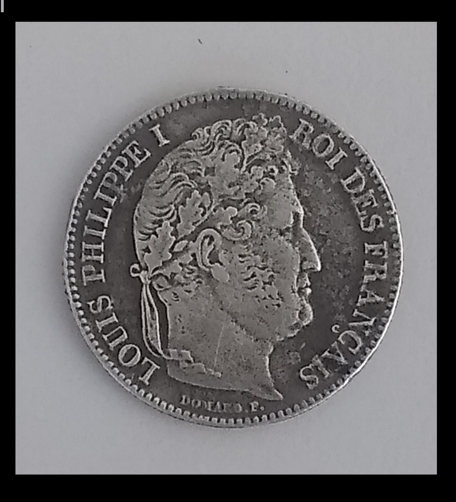 France Coin 1 Francs 1841 Louis Philippe I Silver .900 23mm 5 gr KM#748