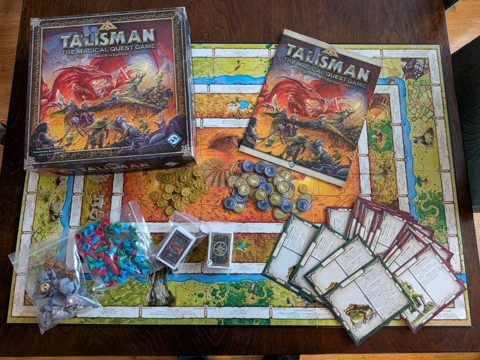 Talisman: The Magical Quest Game Revised 4th Edition Fantasy Flight Games Talisman: The Magical Quest Game Revised 4th Edition Fantasy Flight Games
