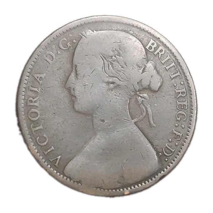 1862 GREAT BRITAIN ONE PENNY OLD BRONZE COIN QUEEN VICTORIA KM 749 1862 GREAT BRITAIN ONE PENNY OLD BRONZE COIN QUEEN VICTORIA KM 749