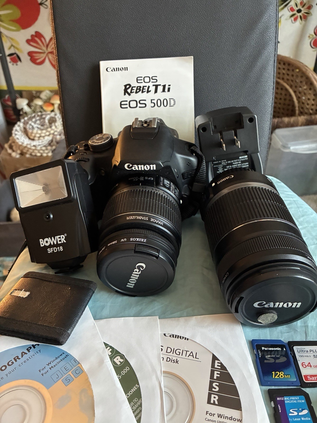 Canon EOS / Rebel T1i / 500D Digital Camera w/ EF-S 18-55mm IS Canon EOS / Rebel T1i / 500D Digital Camera w/ EF-S 18-55mm IS