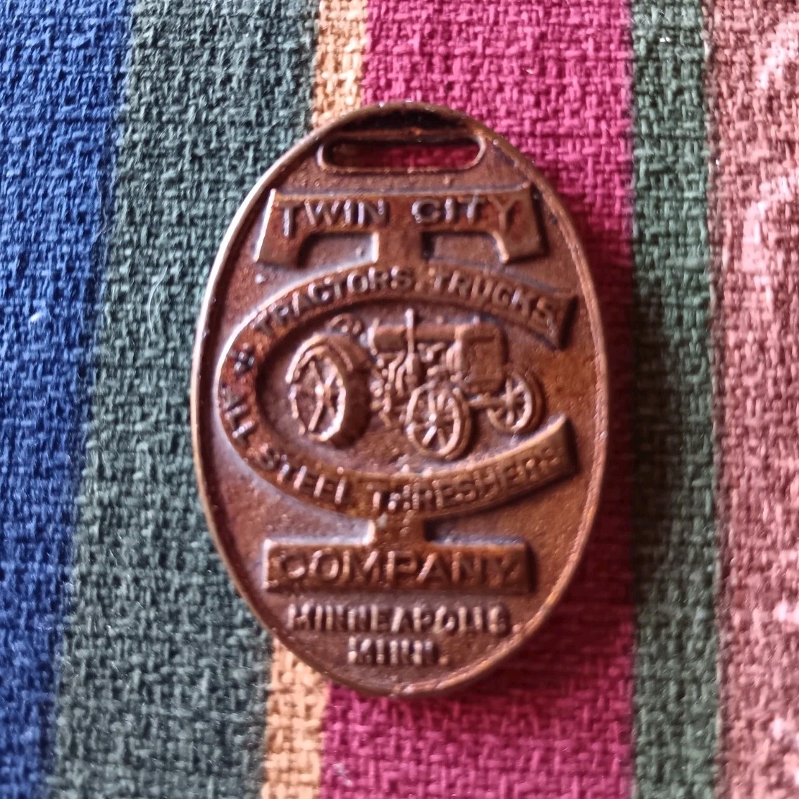 Twin City Tractors Watch Fob Minneapolis Minnesota Very Rare Hard to Find