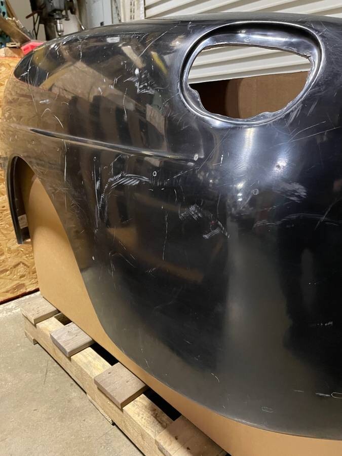 1942 1946 1947 1948 Ford Passenger Car Left Rear Fender Quality Fiberglass 1942 1946 1947 1948 Ford Passenger Car Left Rear Fender Quality Fiberglass