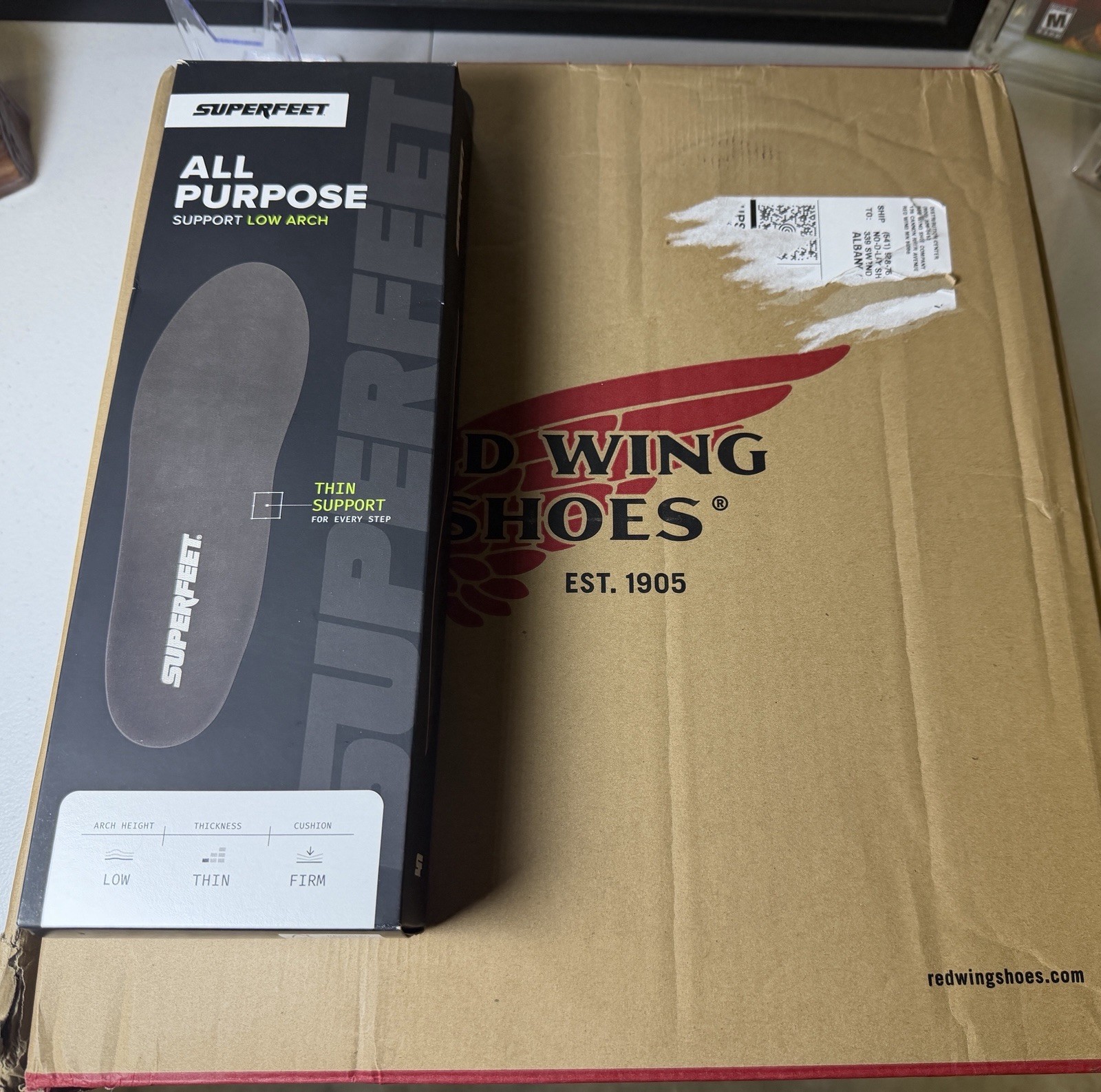 Red Wing Men's 8” Tru Guard Lite Waterproof Metguard See Description