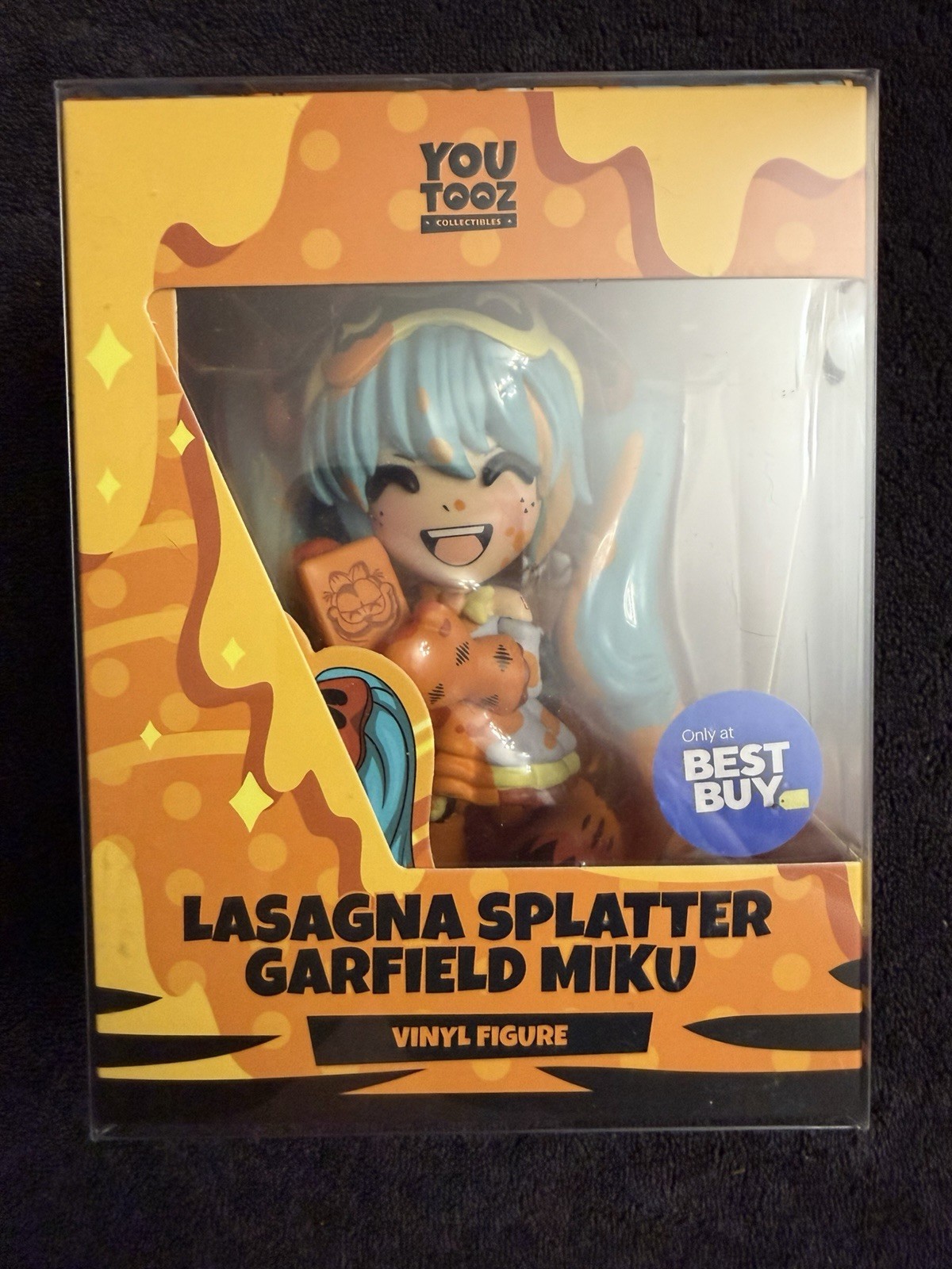YouTooz - Hatsune Miku Garfield Lasagna Splatter Limited Edition Best Buy Ex YouTooz - Hatsune Miku Garfield Lasagna Splatter Limited Edition Best Buy Ex