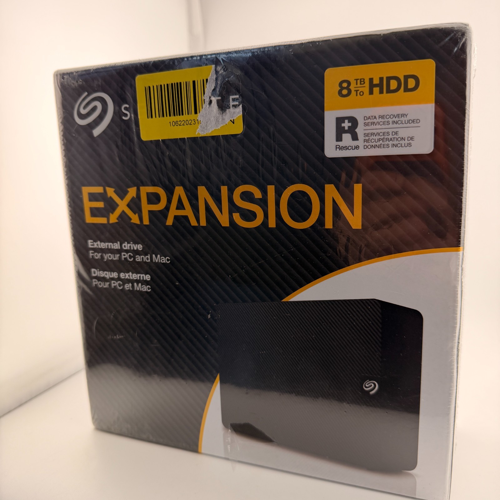 READ Seagate Expansion STKP8000400 8 TB Hard Drive - External HDD for PC & Mac