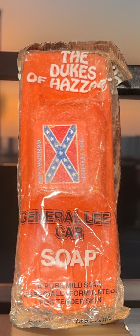 Vintage Dukes Of Hazzard 1982 General Lee Bar Of Soap In Original Packaging Vintage Dukes Of Hazzard 1982 General Lee Bar Of Soap In Original Packaging