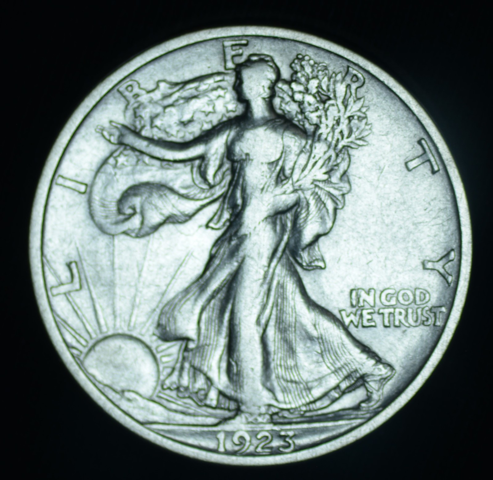 1923-S 50C Walking Liberty Half Dollar VF - 26605 1923-S 50C Walking Liberty Half Dollar VF - 26605