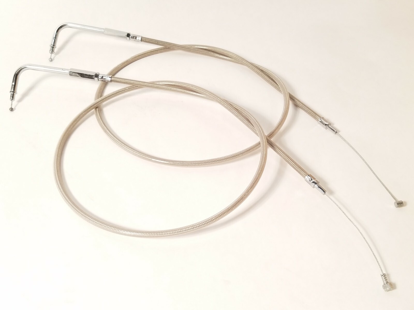 Big Dog Motorcycles Throttle & Idle Cables (K-9 & Ridgeback) 2004-11 Big Dog Motorcycles Throttle & Idle Cables (K-9 & Ridgeback) 2004-11