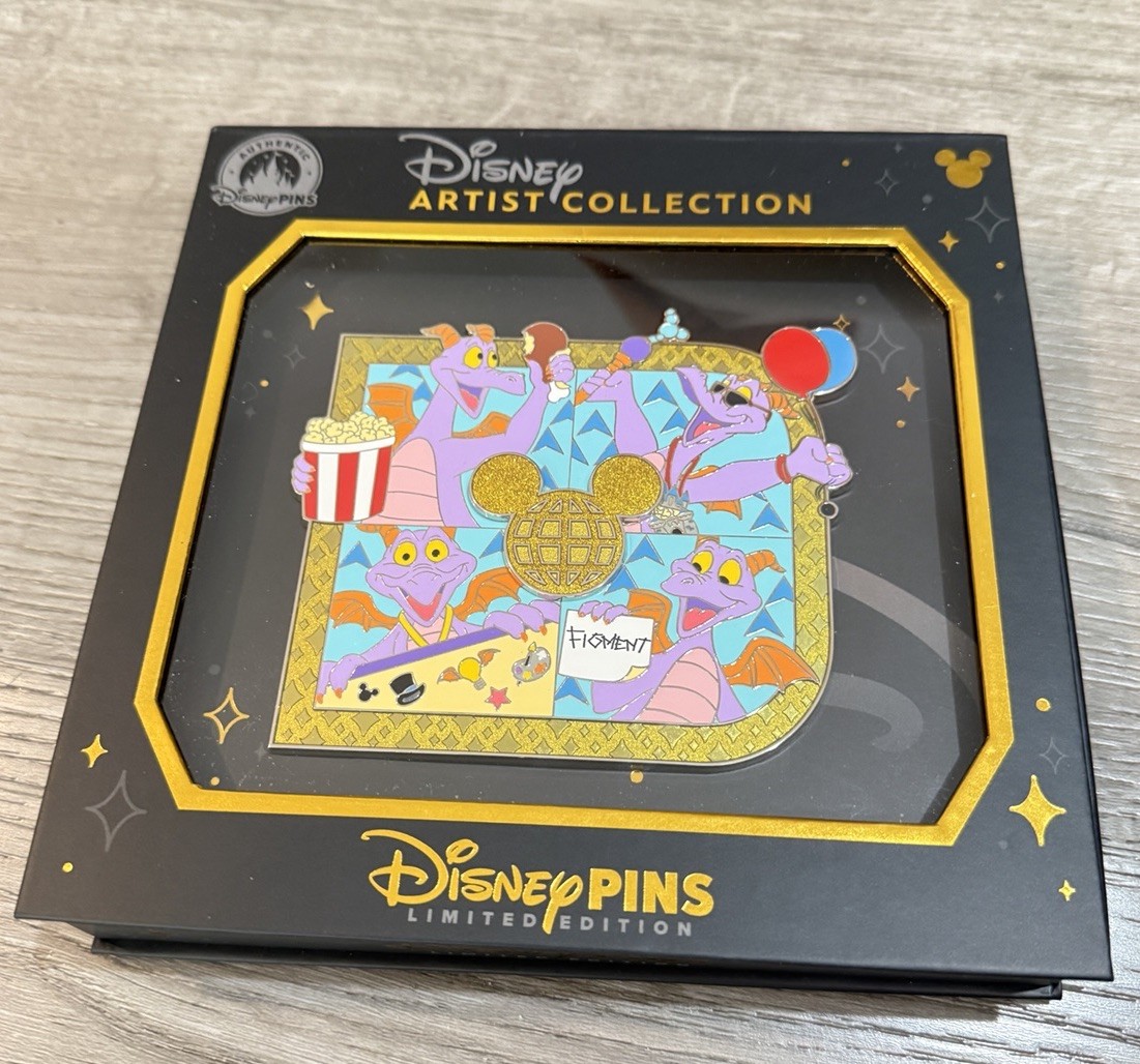 Disney Artist Collection - Figment LE2000 Jumbo Pin Disney Artist Collection - Figment LE2000 Jumbo Pin