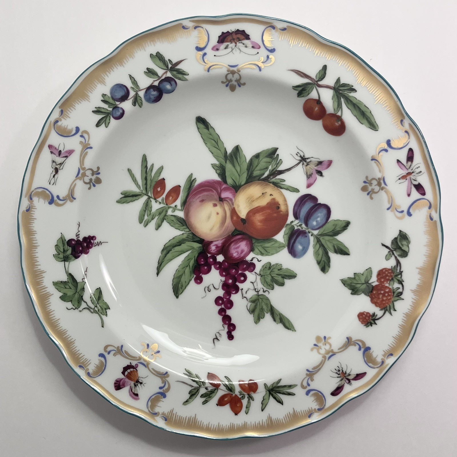 MOTTAHEDEH Duke Of Gloucester SALAD-DESSERT PLATE / Vista Alegre PORTUGAL / Rare