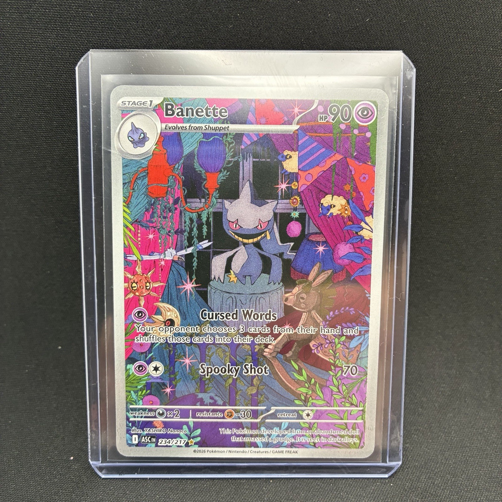 Banette 234/217 Illustration Rare Banette 234/217 Illustration Rare