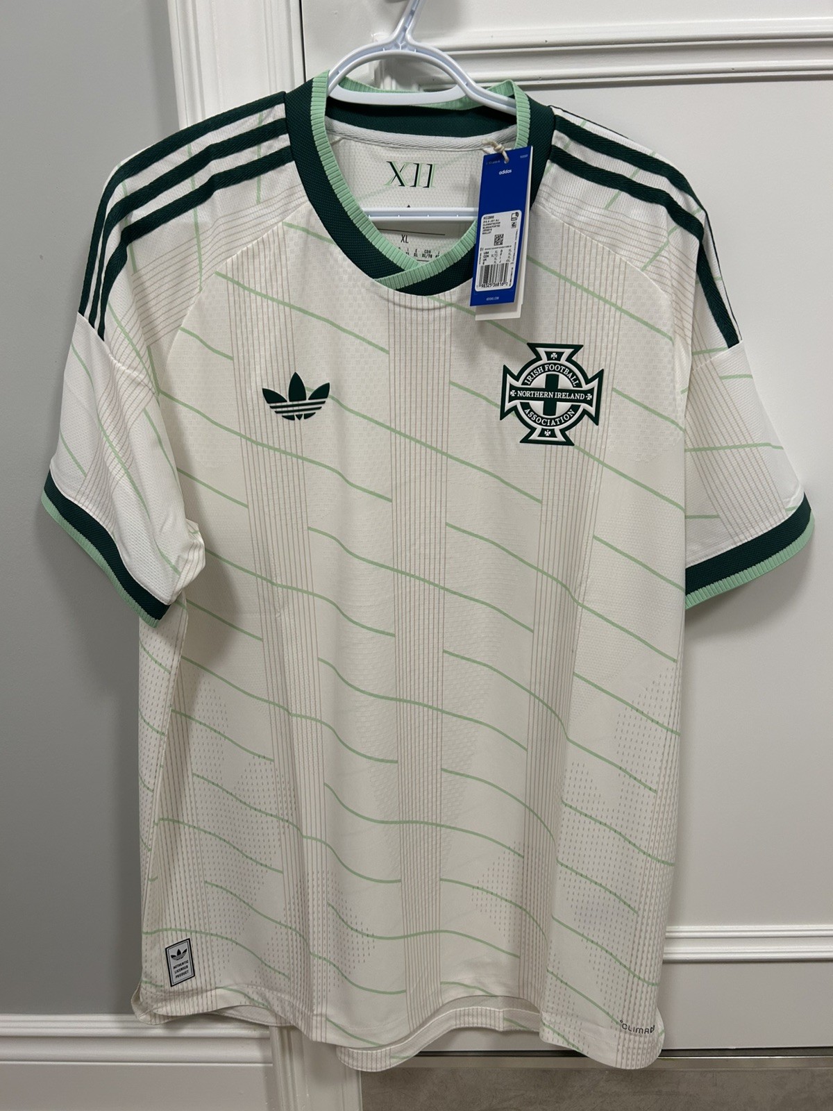 adidas - Men\'s Northern Ireland 26 Away Authentic Jersey XL (KC2980) adidas - Men\'s Northern Ireland 26 Away Authentic Jersey XL (KC2980)