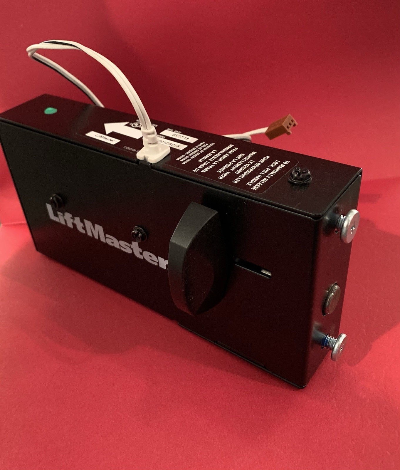 Liftmaster 001D8875  Automatic Electronic  Garage Door Opener Dead Bolt