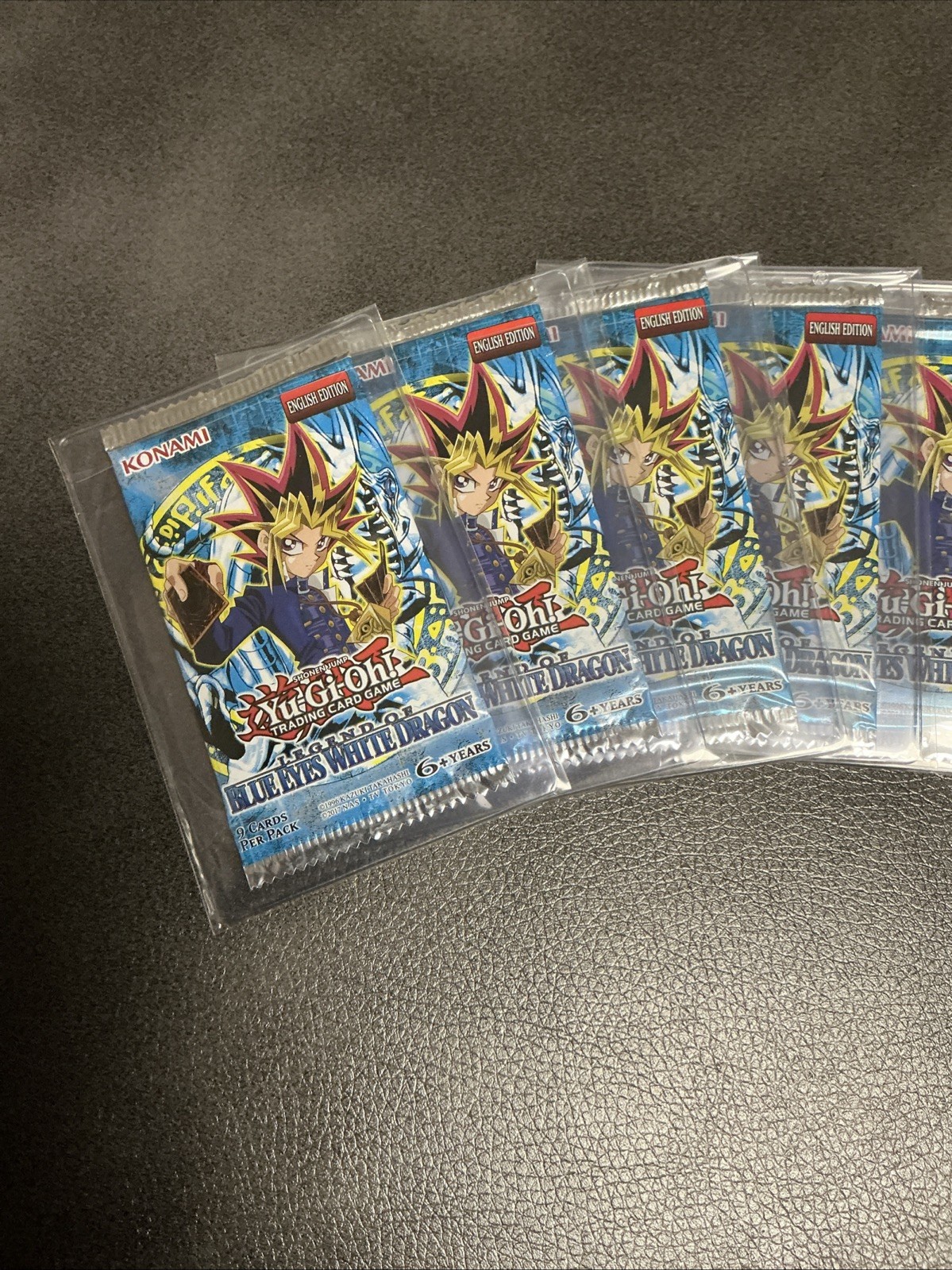 2017 Yu-Gi-Oh TCG Legend of Blue Eyes White Dragon Booster Packs X (7) 2017 Yu-Gi-Oh TCG Legend of Blue Eyes White Dragon Booster Packs X (7)